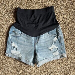 Maternity Jean shorts